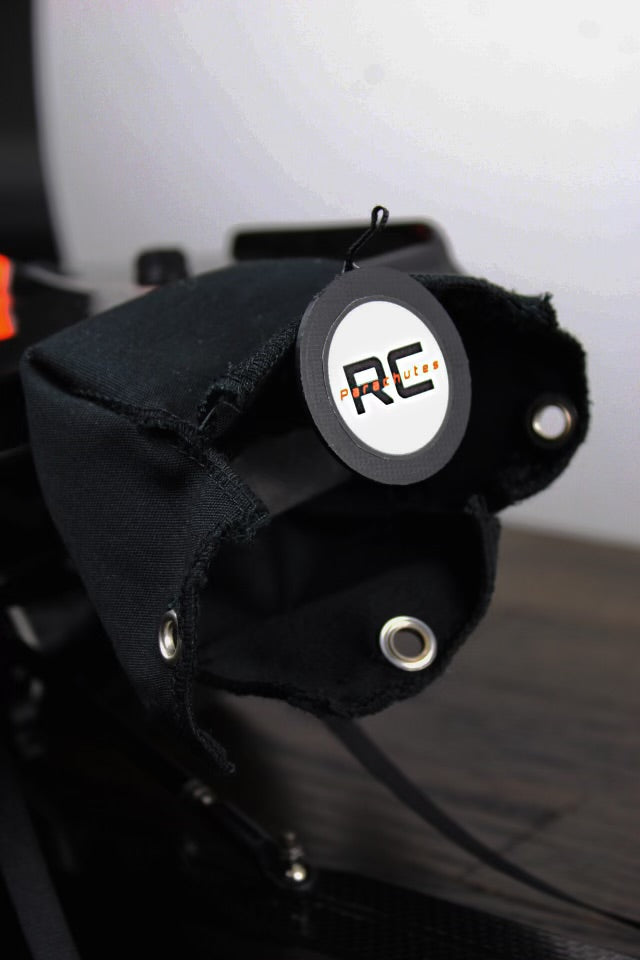 Rc drag car parachute big duel